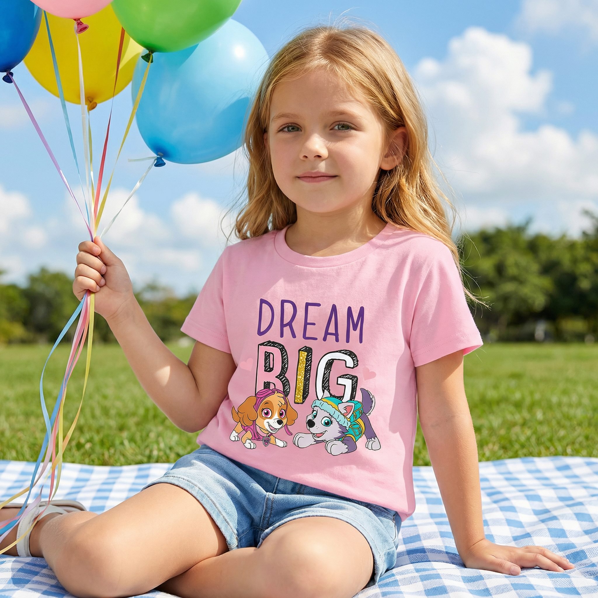 Summer Everest Clothing - Paw Patrol Skye and Everest Graphic