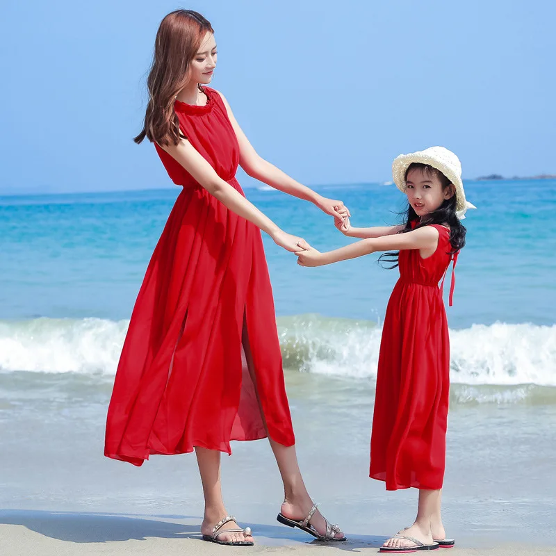 Mom and Girl Baby Vacation Loo - Summer Clothing Looks 리뷰 및 가격