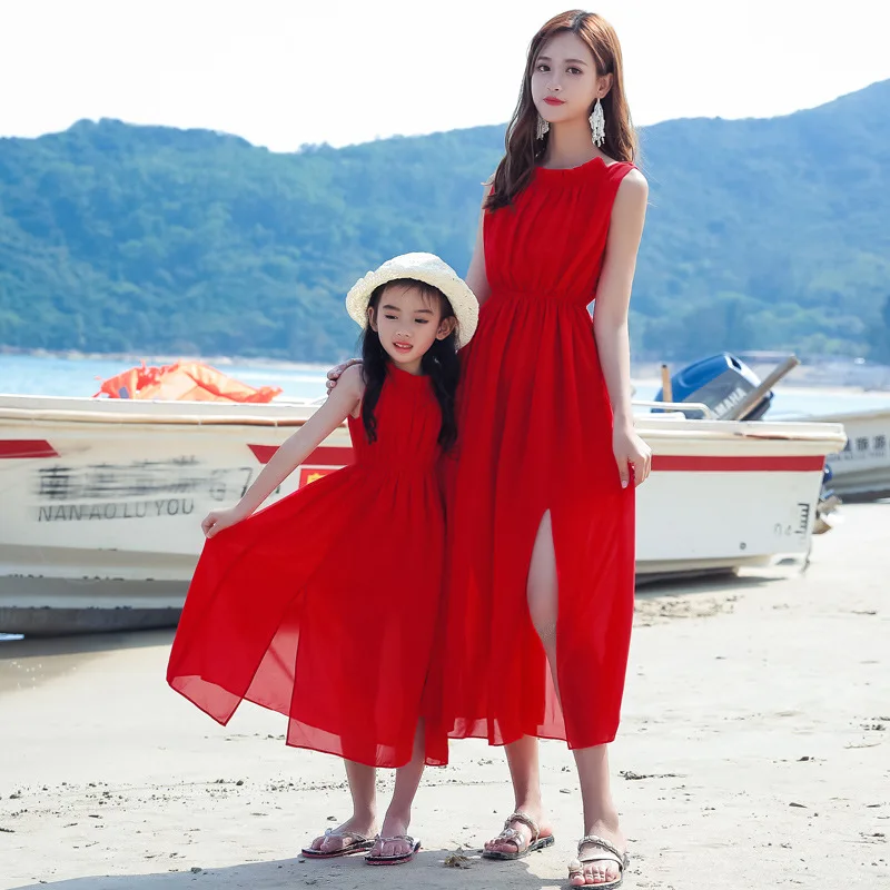 Mom and Girl Baby Vacation Loo - Summer Clothing Looks 리뷰 및 가격