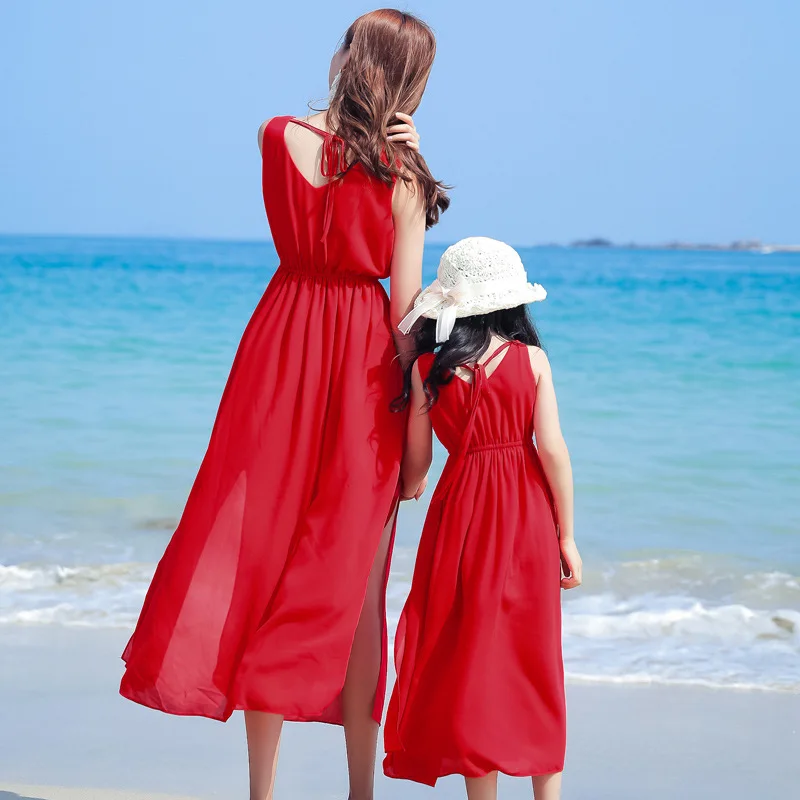 Mom and Girl Baby Vacation Loo - Summer Clothing Looks 리뷰 및 가격