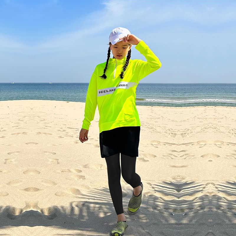 Three Piece Long Sleeve Neon C - Rash Guard Long Sleeve 리뷰 및 가격