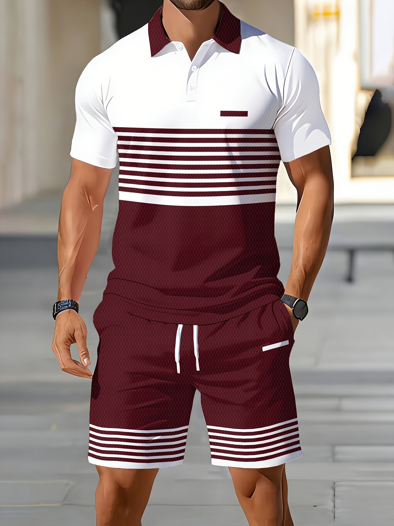 2026 Summer Men's Polo Set - 3 - Summer Clothing Shops 리뷰 및 가격