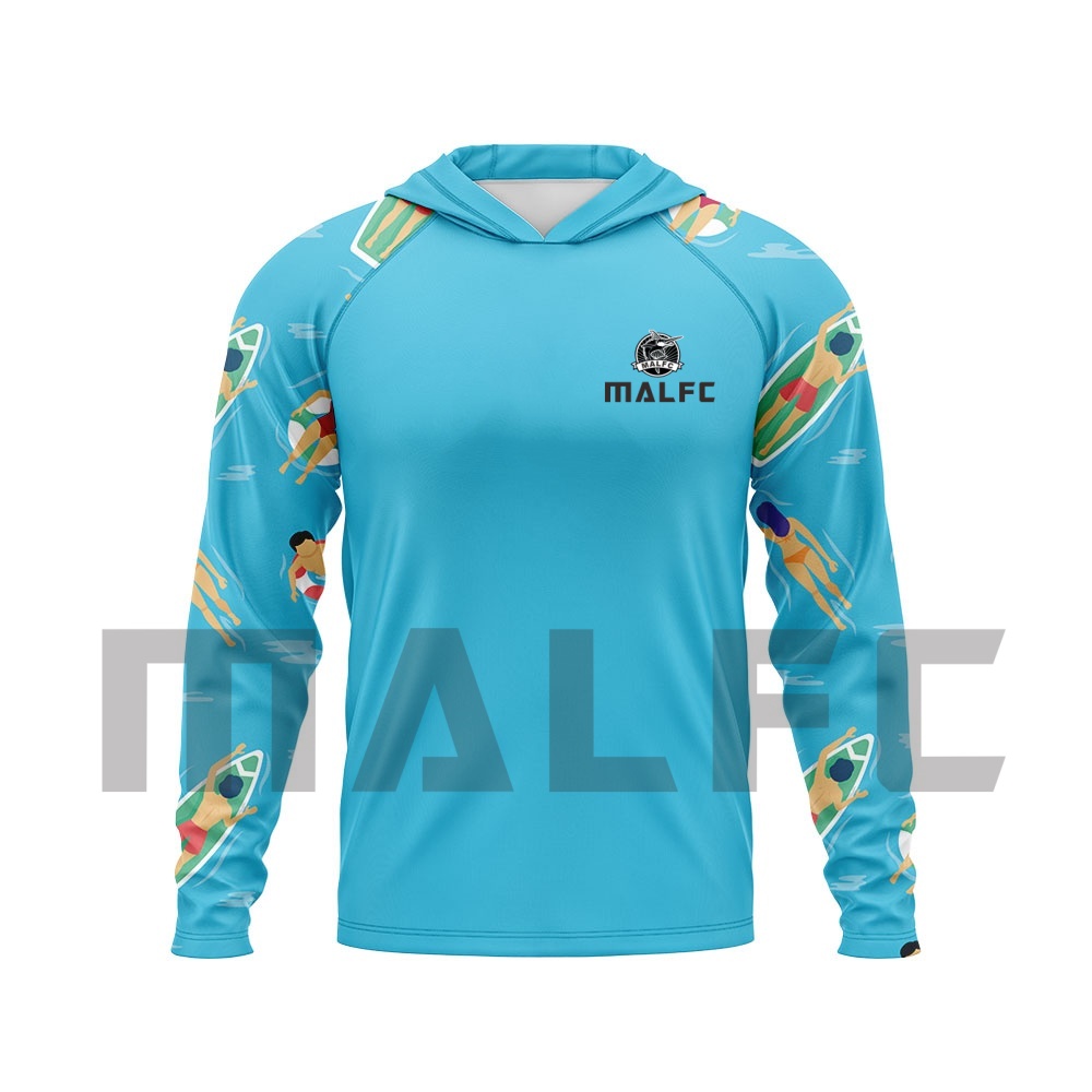 MALFC Fishing Apparel Men Hood - Rash Guard Long Sleeve 리뷰 및 가격