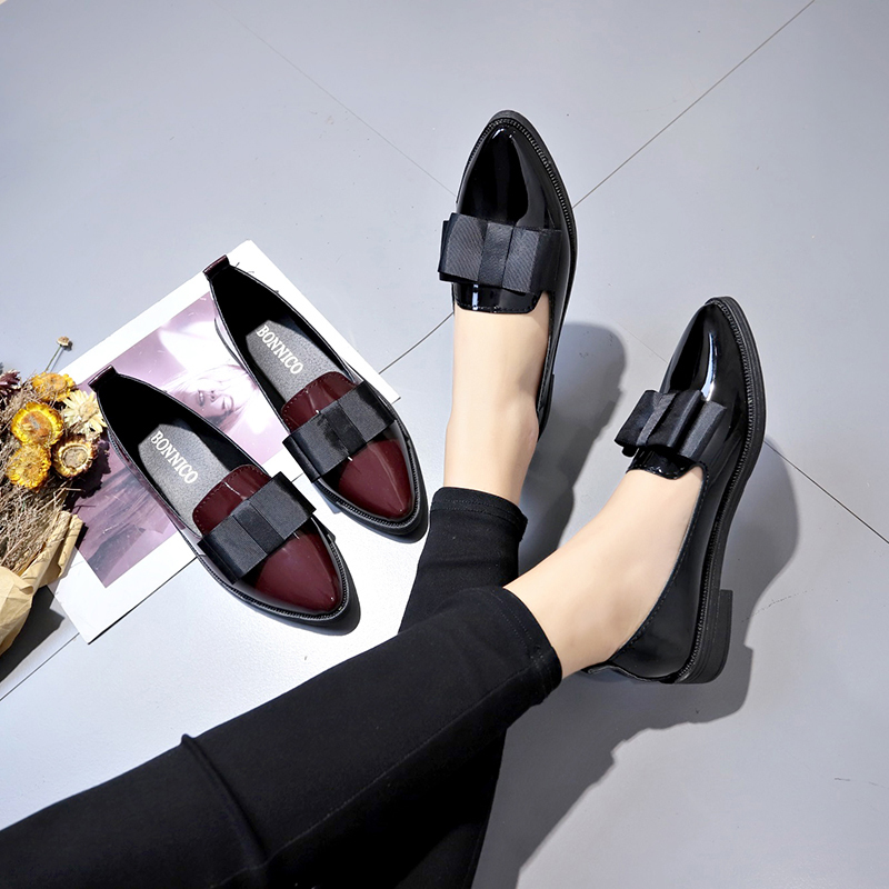 Black/ Wine Red Patent Leather - Summer Clothing Collection 리뷰 및 가격