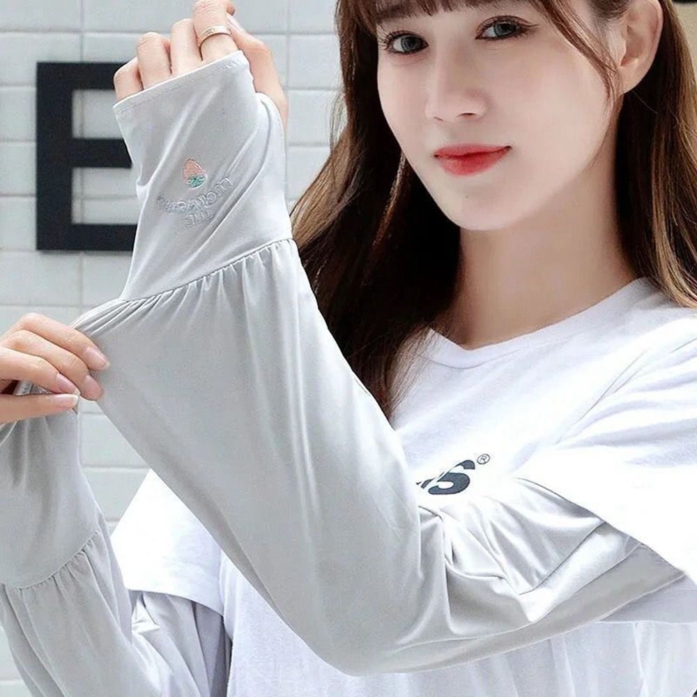 Simple Ice Silk Ice Silk Sleev - Rash Guard Long Sleeve 리뷰 및 가격