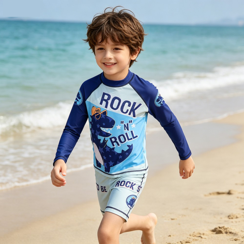 2Pcs Kids Long Sleeve Swimwear - Rash Guard Long Sleeve 리뷰 및 가격