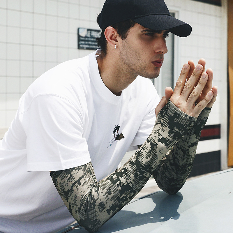 Uv Solar Arm Sleeve Men Summer - Rash Guard Long Sleeve 리뷰 및 가격