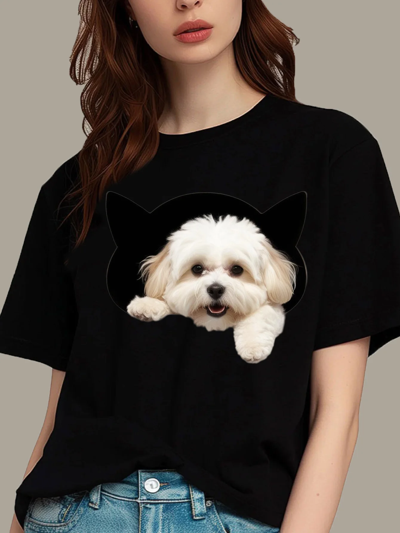 Dog Print Fun & Cheerful Women - Summer Clothing Looks 리뷰 및 가격
