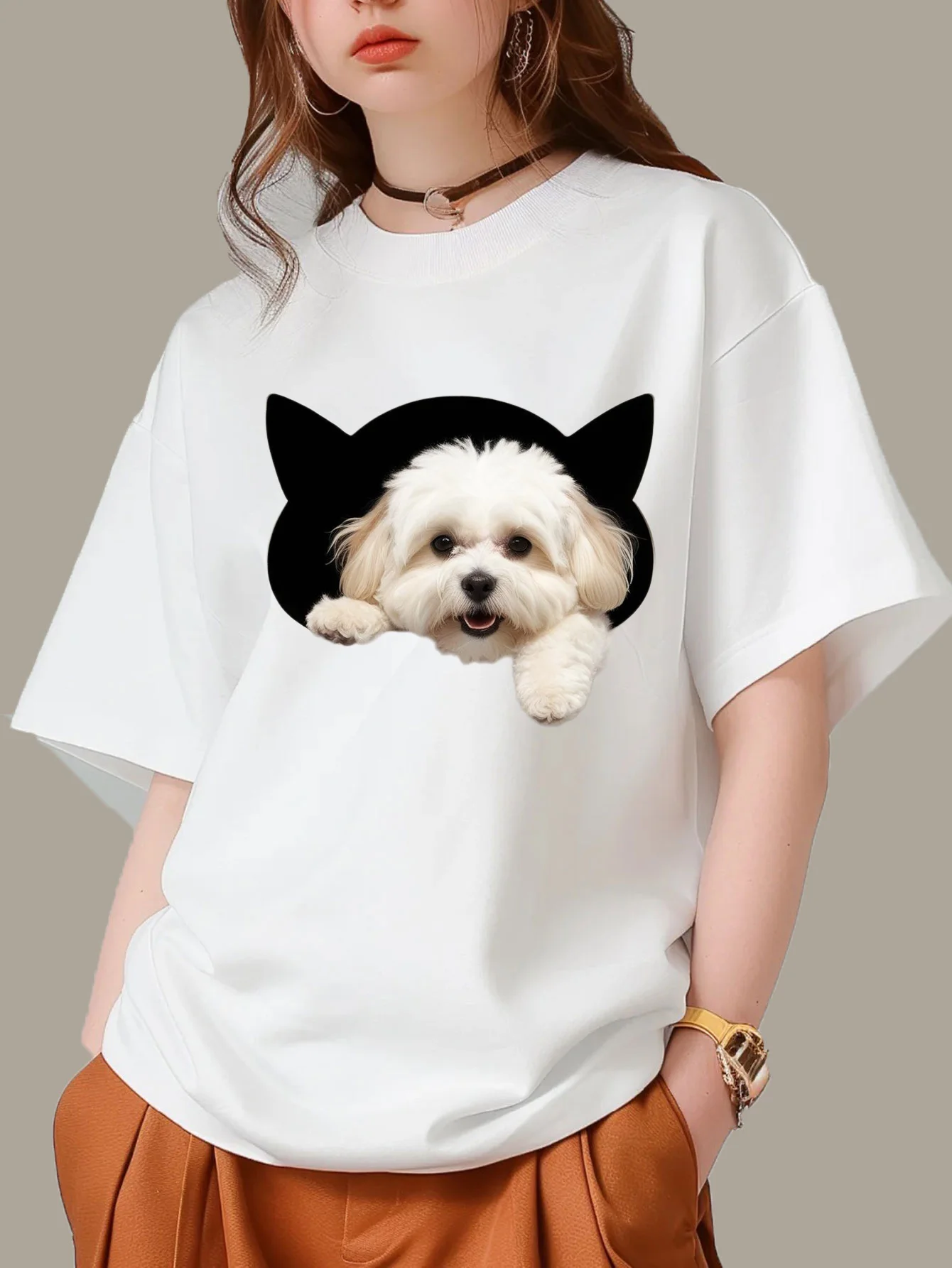 Dog Print Fun & Cheerful Women - Summer Clothing Looks 리뷰 및 가격