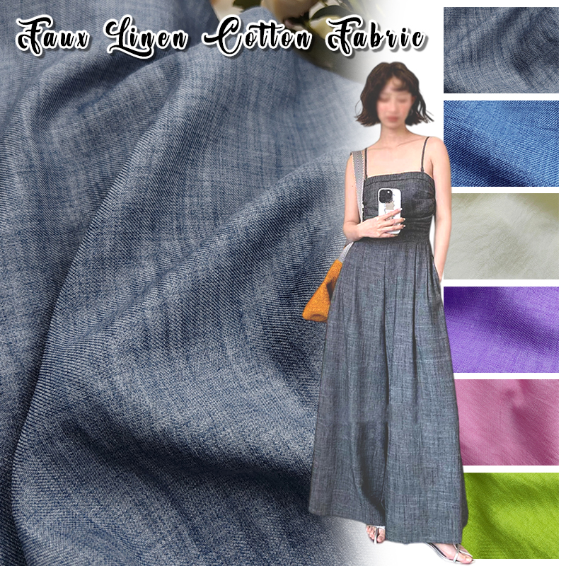 Slightly Wrinkled Soft Breatha - Summer Clothing Fabric 리뷰 및 가격