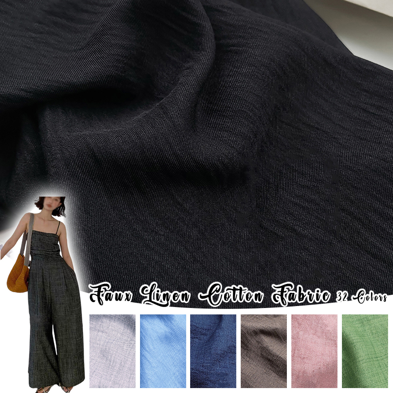 Slightly Wrinkled Soft Breatha - Summer Clothing Fabric 리뷰 및 가격