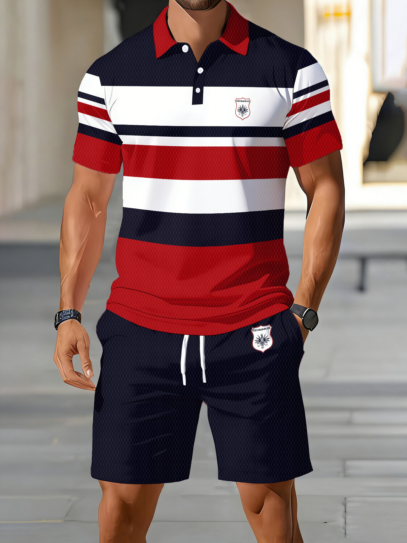 2026 Summer Men's Polo Set - 3 - Summer Clothing Shops 리뷰 및 가격