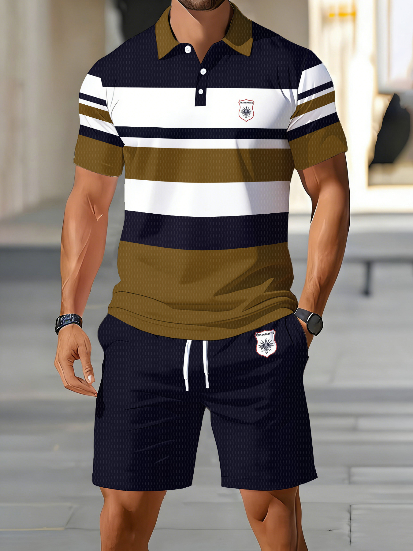 2026 Summer Men's Polo Set - 3 - Summer Clothing Shops 리뷰 및 가격