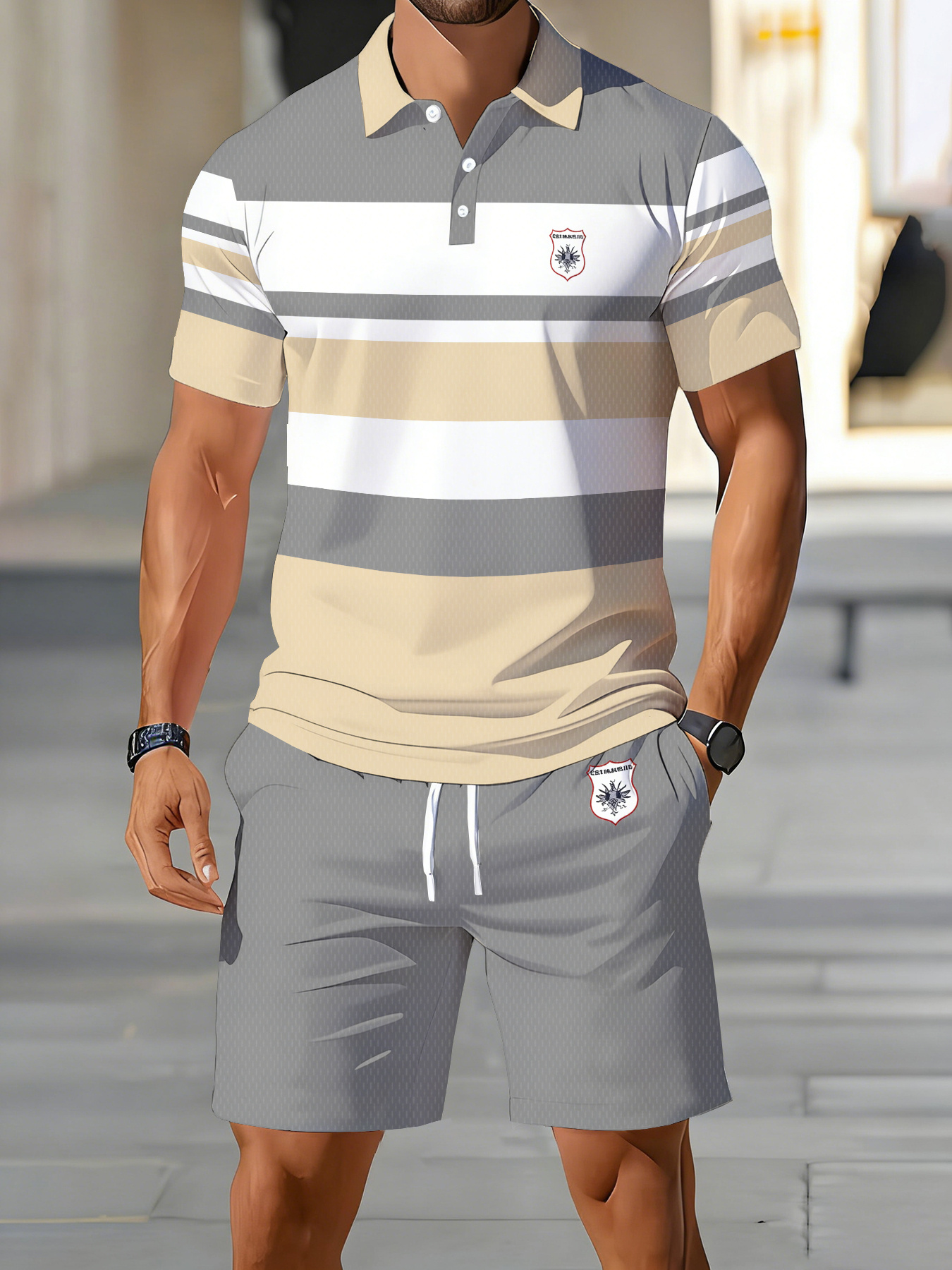 2026 Summer Men's Polo Set - 3 - Summer Clothing Shops 리뷰 및 가격