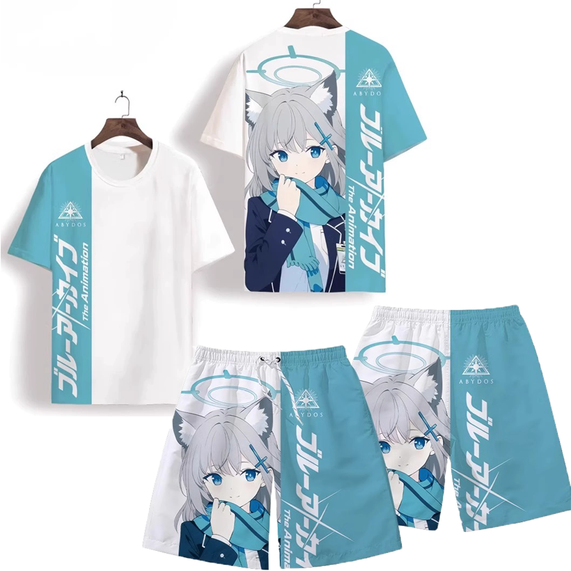 Men's Suits Anime Blue Archive - Summer Clothing Haul 리뷰 및 가격