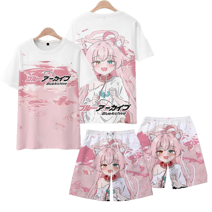 Men's Suits Anime Blue Archive - Summer Clothing Haul 리뷰 및 가격