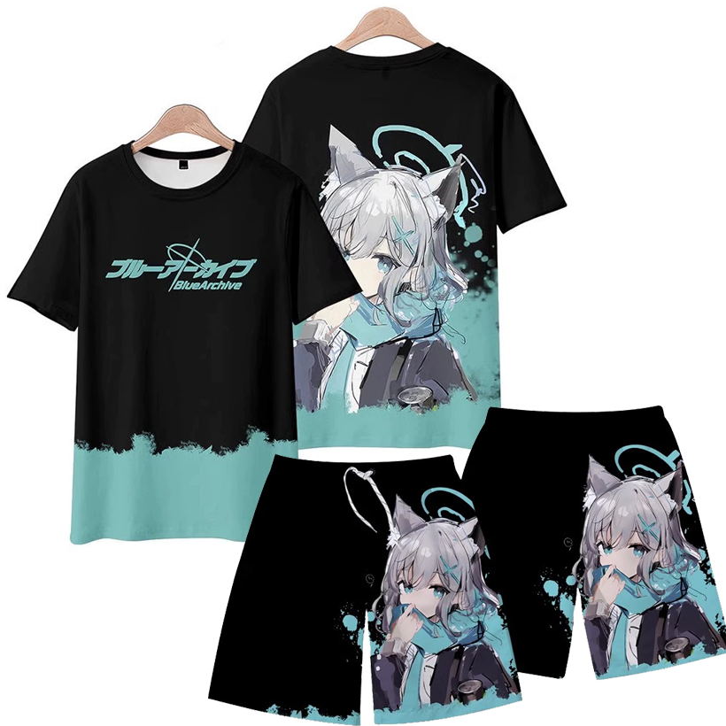 Men's Suits Anime Blue Archive - Summer Clothing Haul 리뷰 및 가격