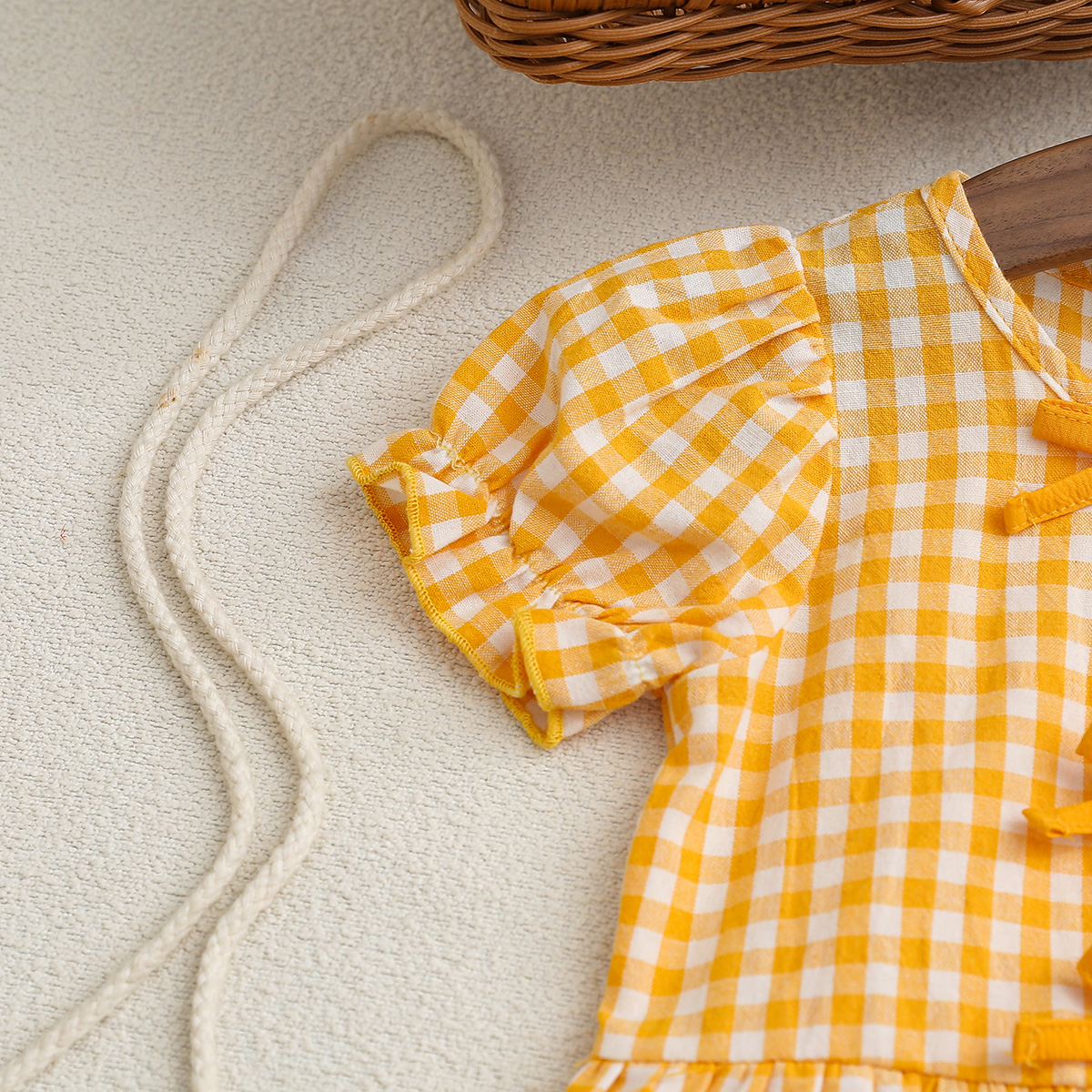 Summer Newborn Girl Yellow Pla - Summer Clothing Looks 리뷰 및 가격