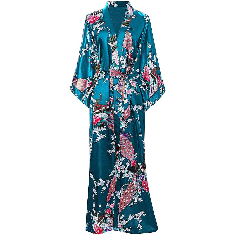 Women Long Robe Big Size Kimon - Summer House Clothing 리뷰 및 가격