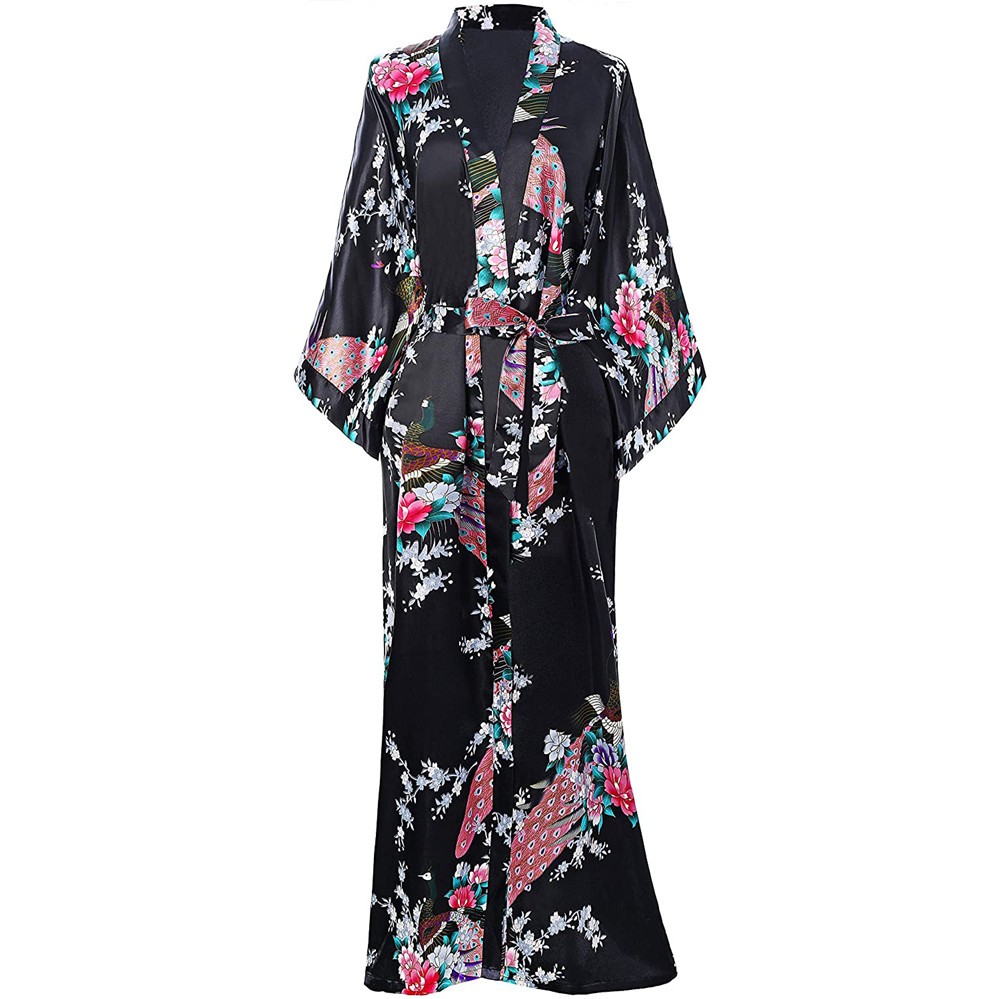 Women Long Robe Big Size Kimon - Summer House Clothing 리뷰 및 가격
