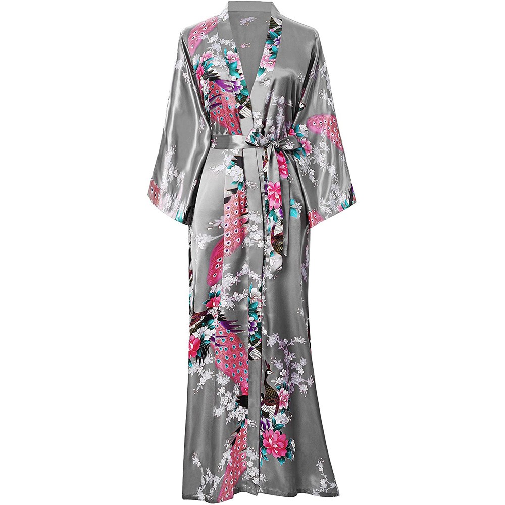 Women Long Robe Big Size Kimon - Summer House Clothing 리뷰 및 가격