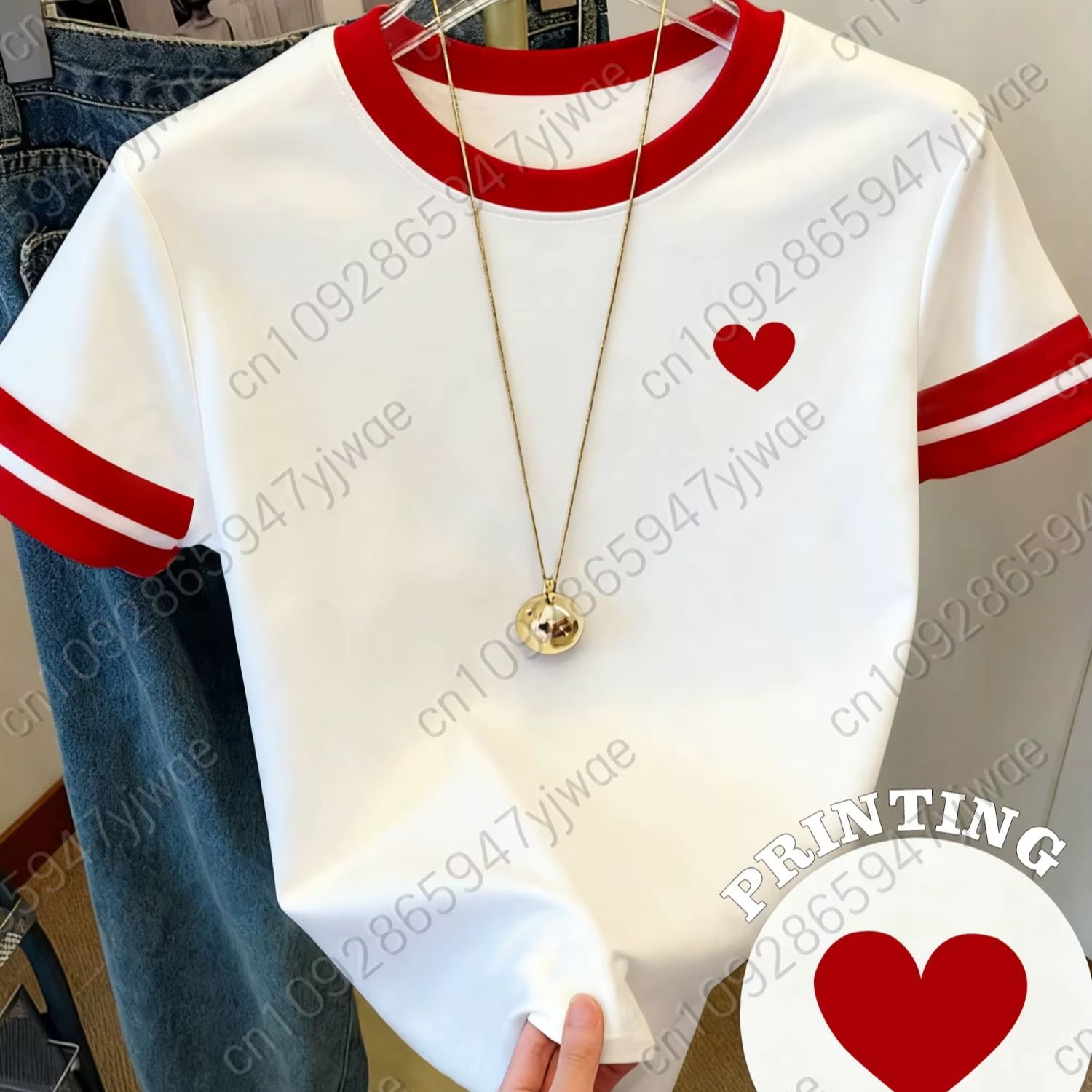 Womens Short Sleeve Valentines - Summer Edition Clothing 리뷰 및 가격
