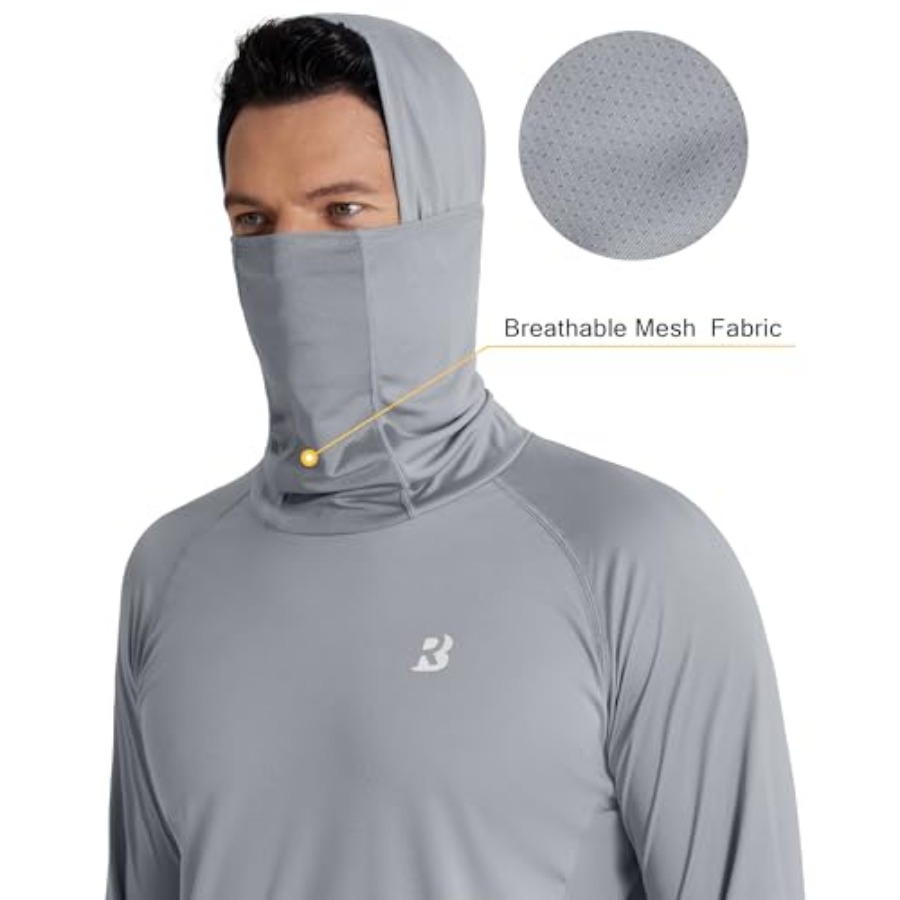 Roadbox UPF 50+ Men's Hooded F - Rash Guard Long Sleeve 리뷰 및 가격