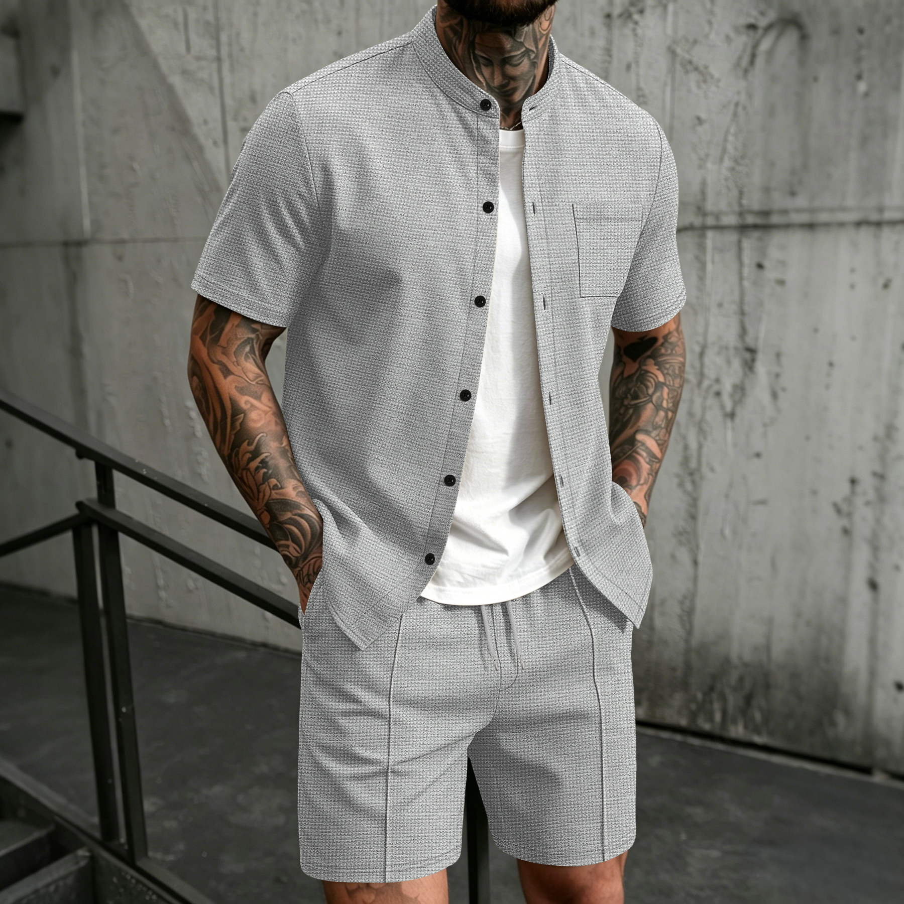 Men's 2 Piece Outfit, Stand Co - Summer Clothing Types 리뷰 및 가격