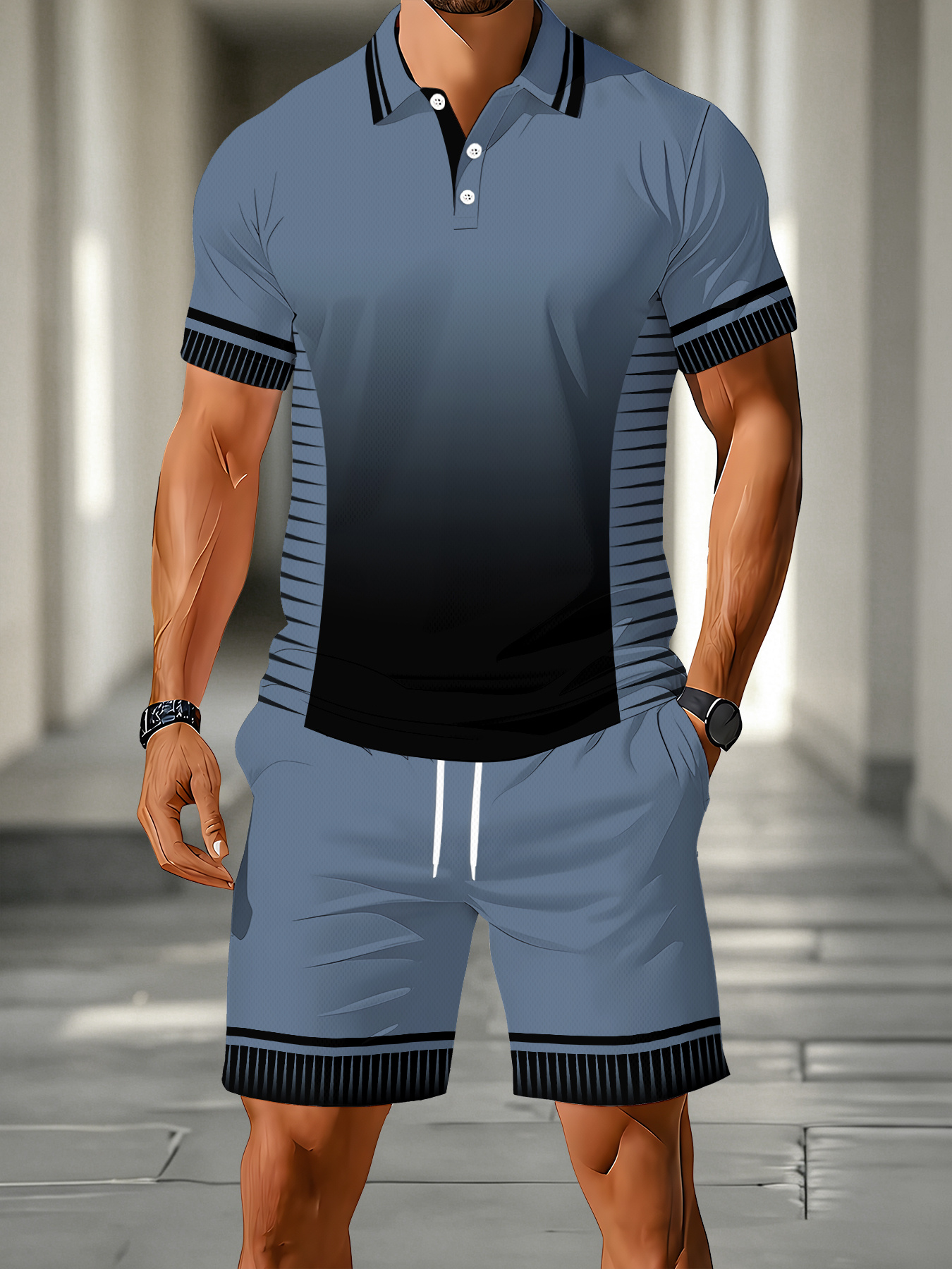 2026 Summer Men's Polo Set - 3 - Summer Clothing Shops 리뷰 및 가격