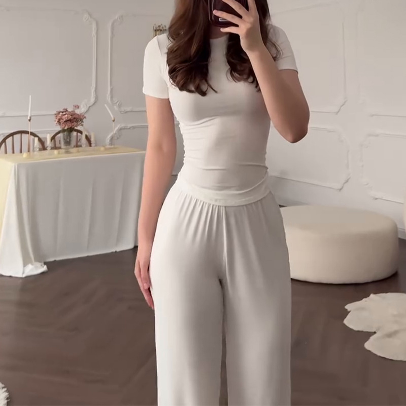 Casual Long Pants Suits Women  - Summer House Clothing 리뷰 및 가격