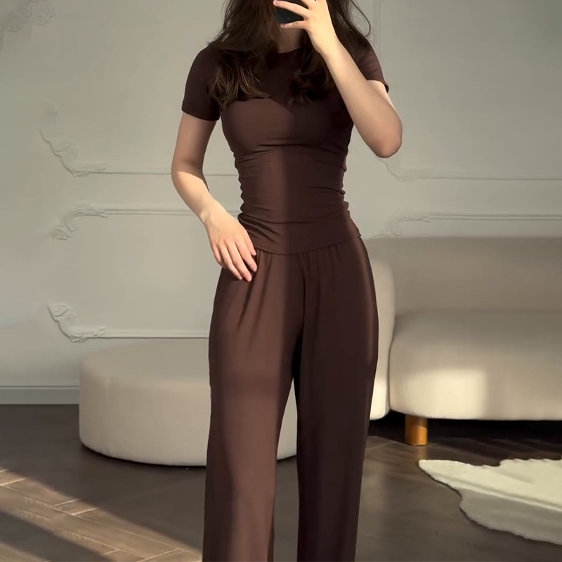 Casual Long Pants Suits Women  - Summer House Clothing 리뷰 및 가격