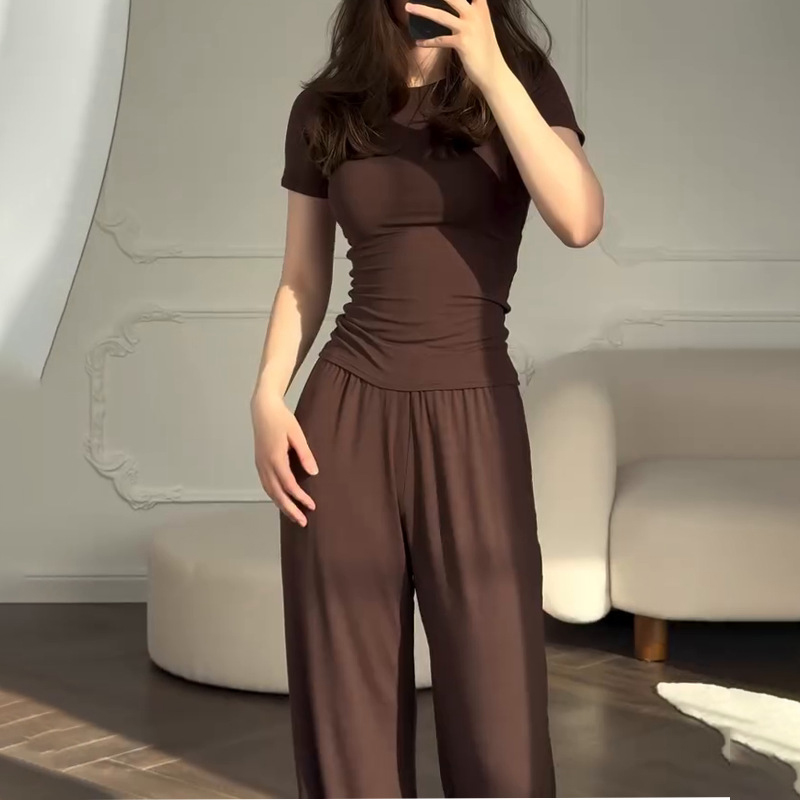 Casual Long Pants Suits Women  - Summer House Clothing 리뷰 및 가격