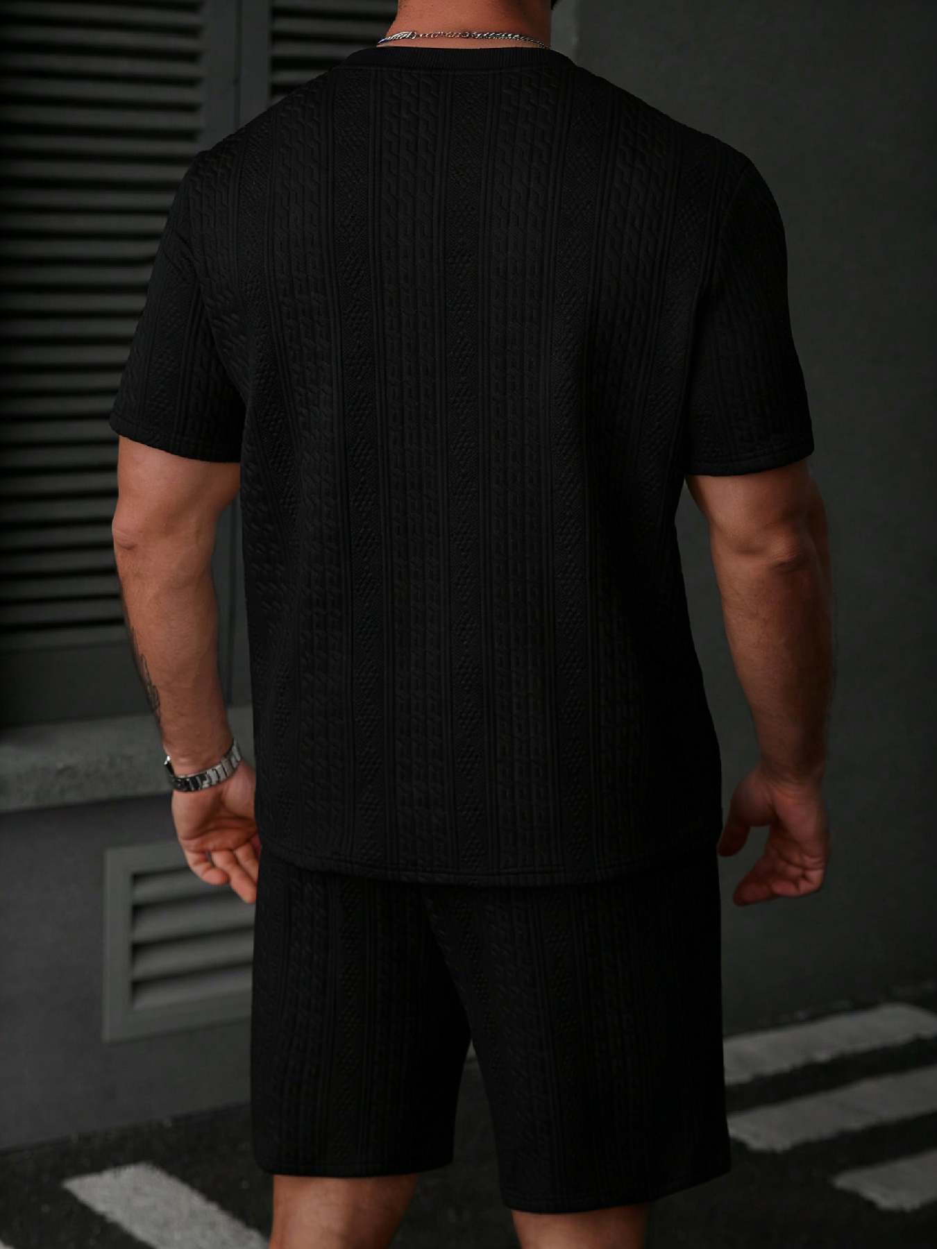 Casual men's polo shirt set, s - Summer Clothing Types 리뷰 및 가격
