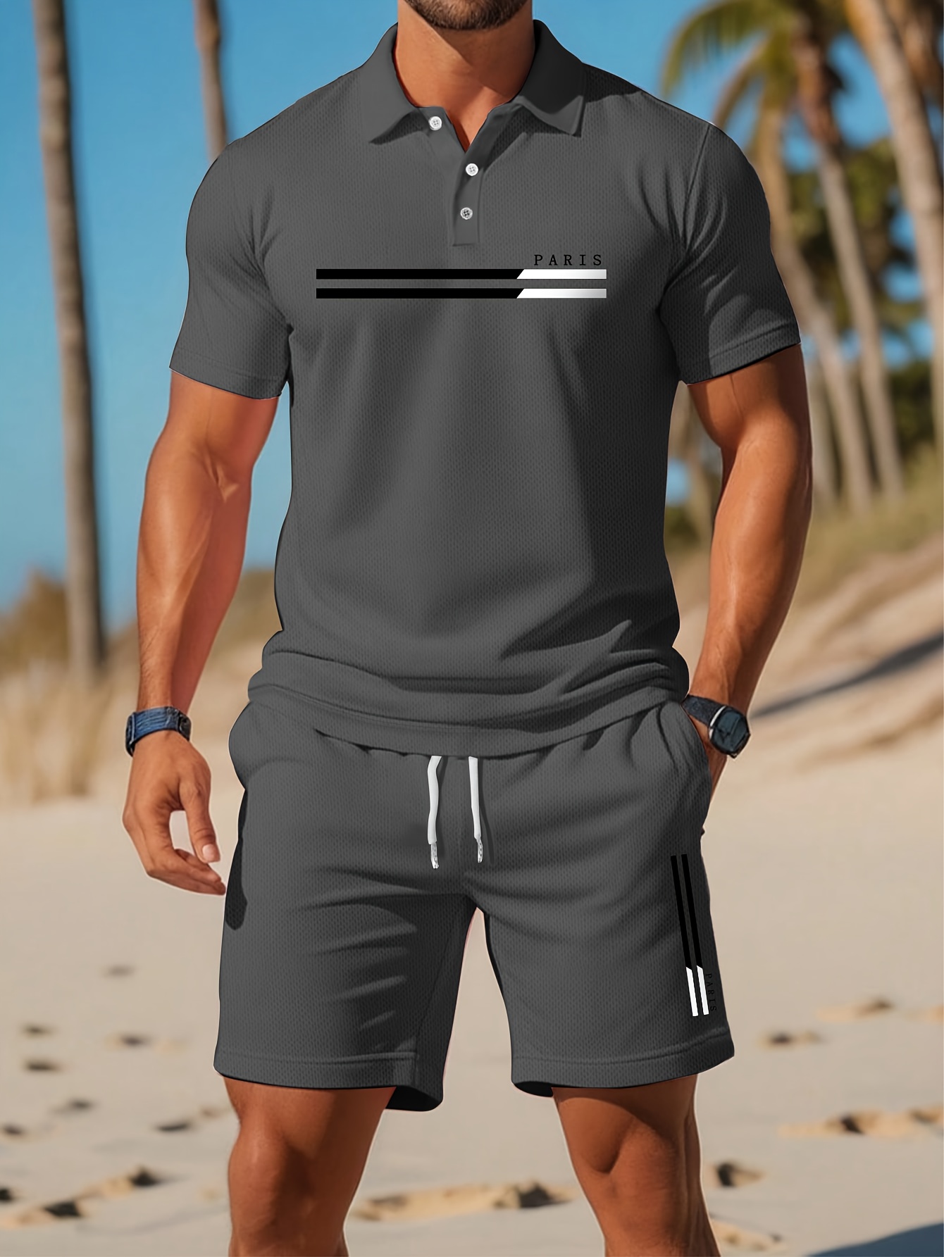 2026 Summer Men's Polo Set - 3 - Summer Clothing Shops 리뷰 및 가격