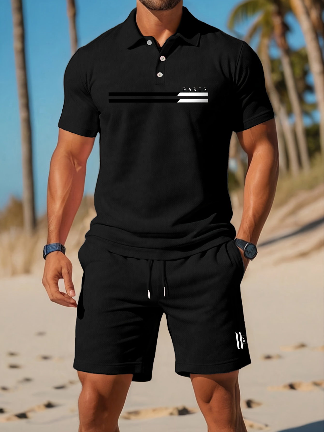 2026 Summer Men's Polo Set - 3 - Summer Clothing Shops 리뷰 및 가격
