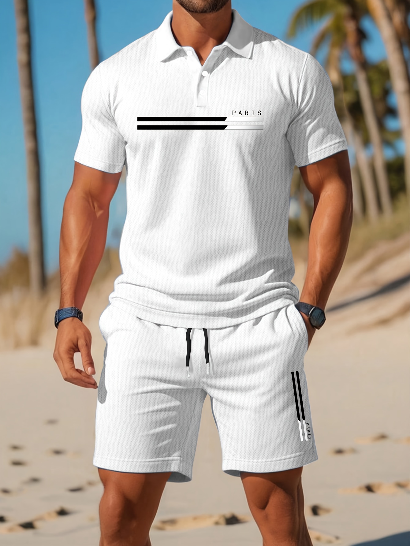 2026 Summer Men's Polo Set - 3 - Summer Clothing Shops 리뷰 및 가격