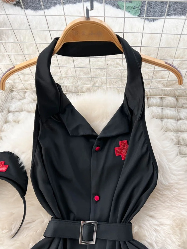 Erotic Fashion Sexy Halter Lin - Summer Clothing Types 리뷰 및 가격