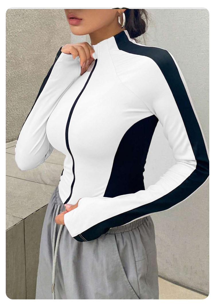 Yoga Clothes Stand Up Collar J - Summer Clothing Types 리뷰 및 가격