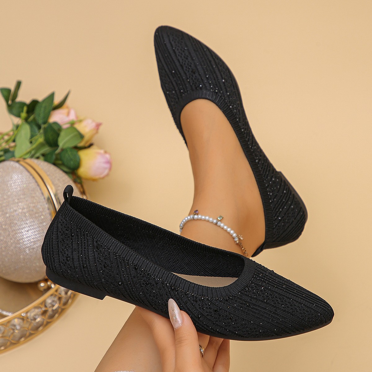 2026 new women's flat shoes la - Summer Clothing Fabric 리뷰 및 가격