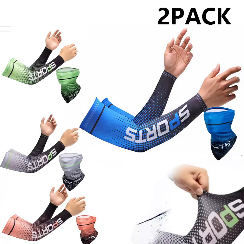 Cooling Ice Silk Arm Sleeves 2 - Rash Guard Long Sleeve 리뷰 및 가격