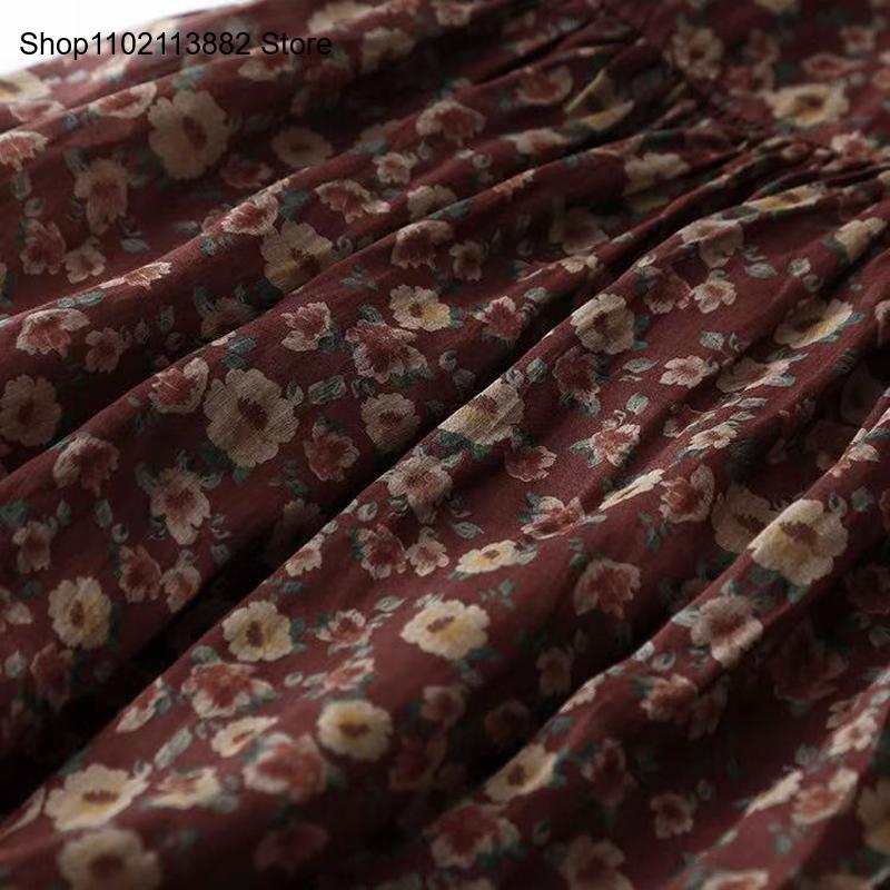 Summer Short Sleeve Drawstring - Sundress Midi Floral 리뷰 및 가격