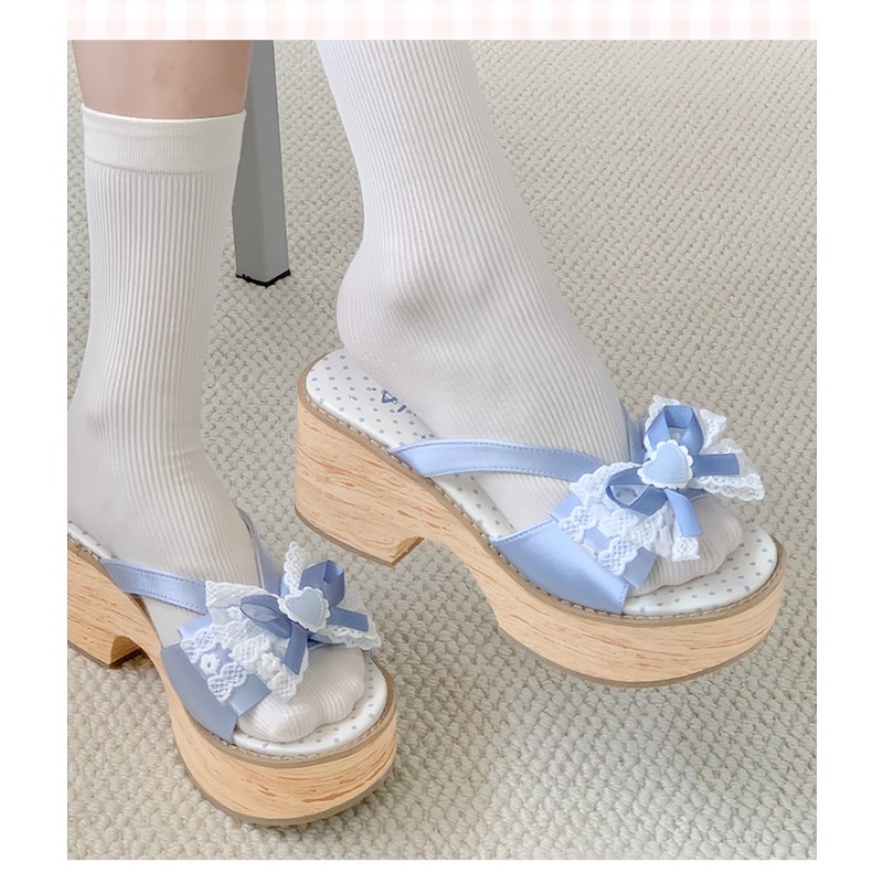 Sweet Bow Wood Grain Thick Bot - Summer Clothing Fabric 리뷰 및 가격