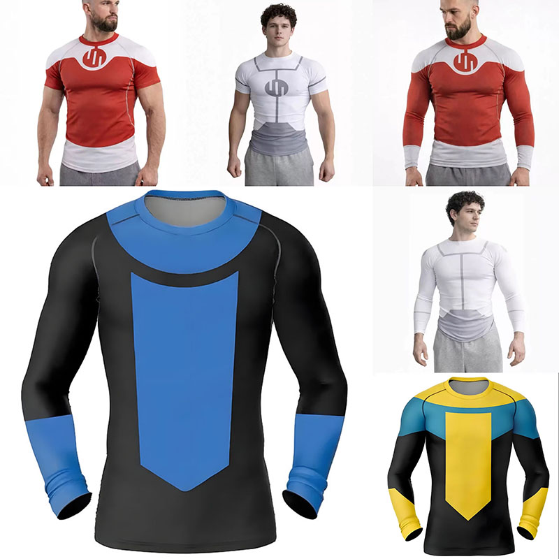 New Invincible Cosplay Rash Gu - Rash Guard Long Sleeve 리뷰 및 가격