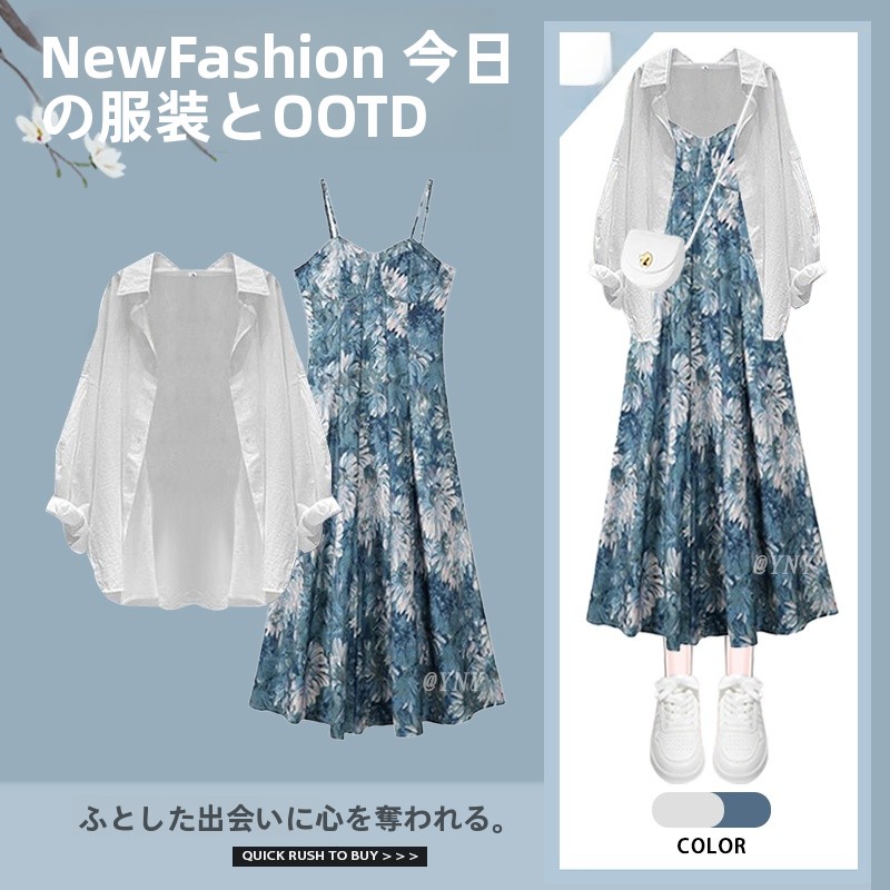 Spring Fashion Women's Floral  - Sundress Midi Floral 리뷰 및 가격