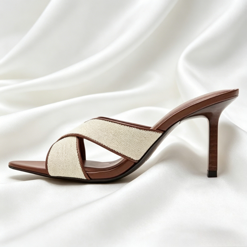 Fashion Wide Cross-Tied Mule S - Summer Clothing Fabric 리뷰 및 가격