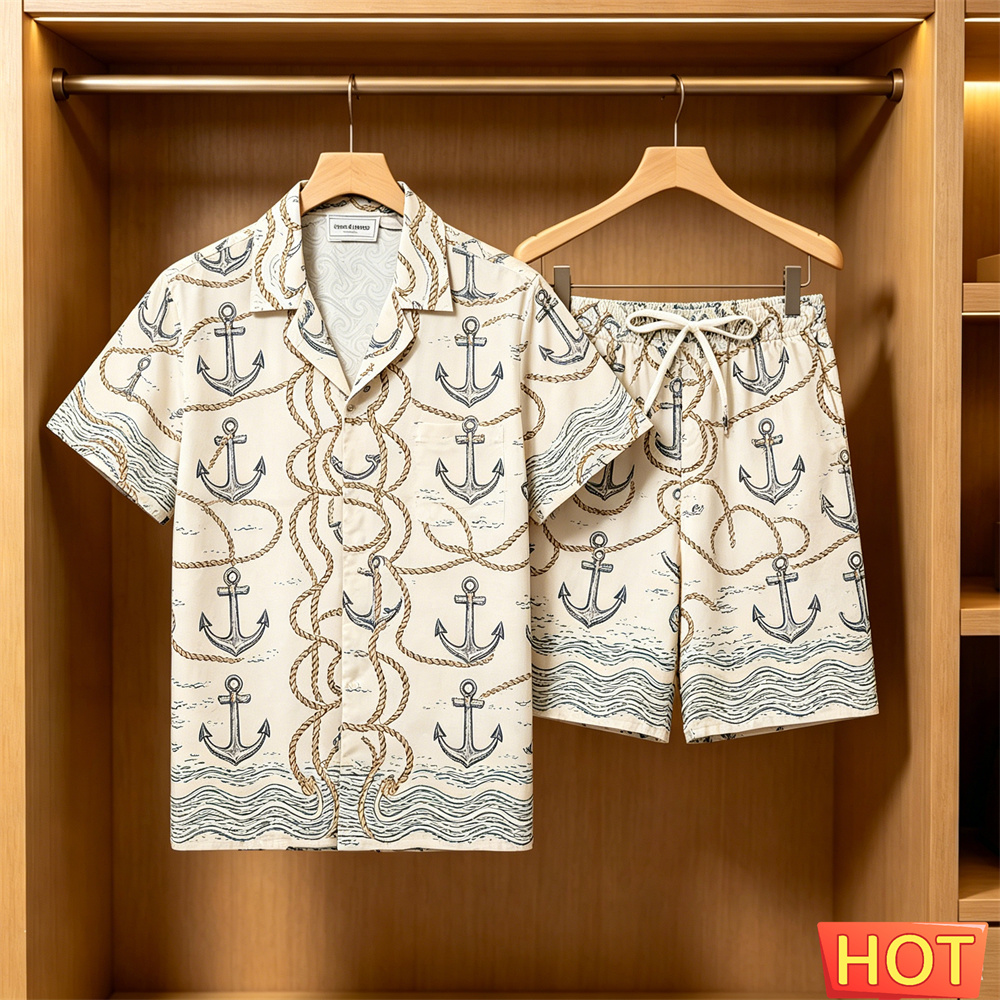 Men's 2 Piece Hawaiian Set Nau - Summer Clothing Types 리뷰 및 가격