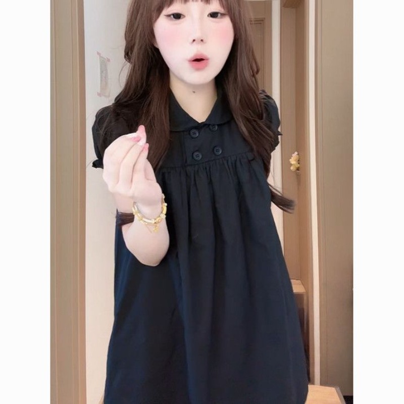 Doll Collar A-word Dress Looks - Summer Clothing Looks 리뷰 및 가격