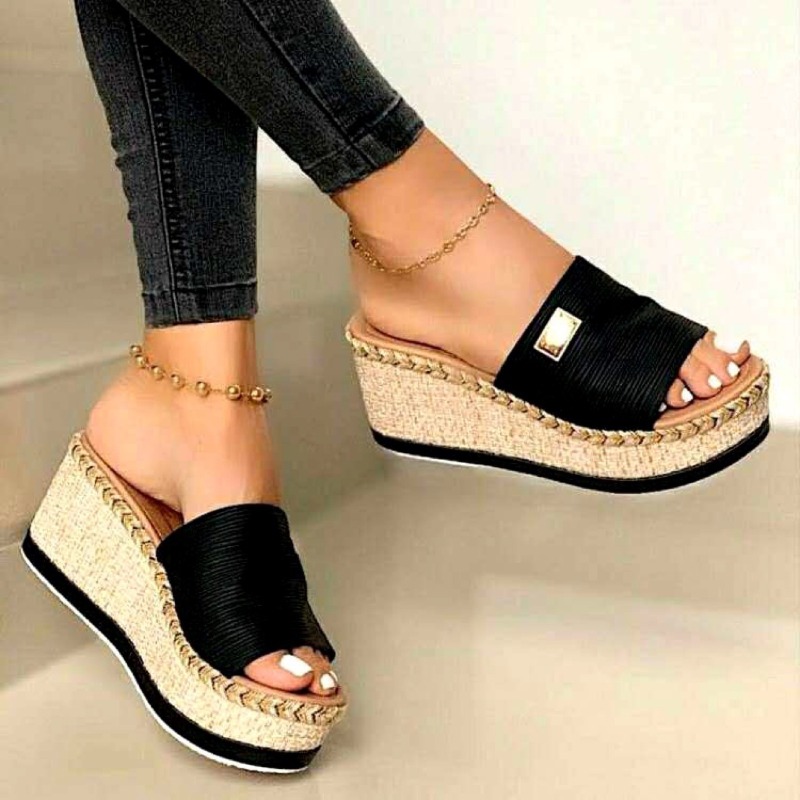 Womens Slippers Trend Womens W - Summer Clothing Fabric 리뷰 및 가격
