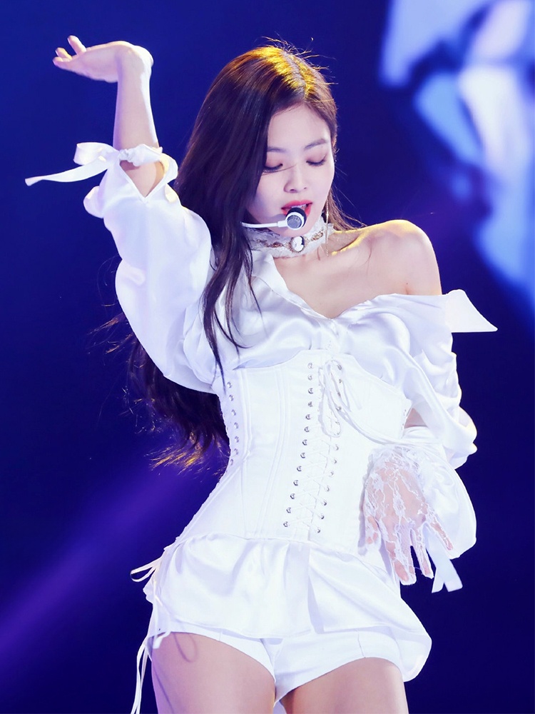 Jennie Jazz Style Stage Perfo - Summer Clothing Fabric 리뷰 및 가격