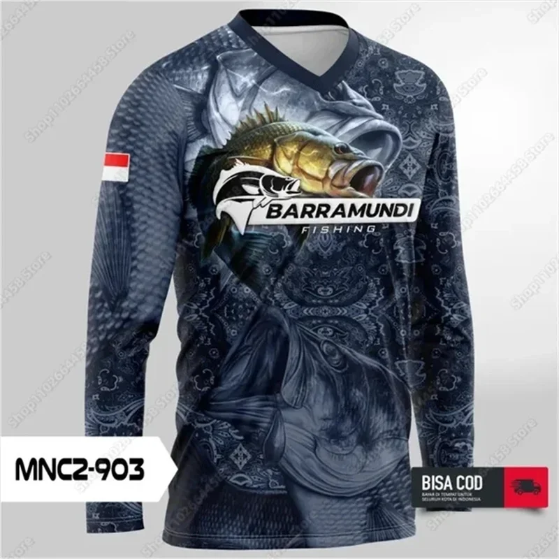 Summer Fishing Shirt Men Sun U - Rash Guard Long Sleeve 리뷰 및 가격